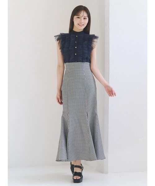 MERCURYDUO(マーキュリーデュオ)の「バックレースアップストレッチマーメイドスカート(スカート・レディース・その他1・MEDIUM/SMALL)」の9枚目の写真