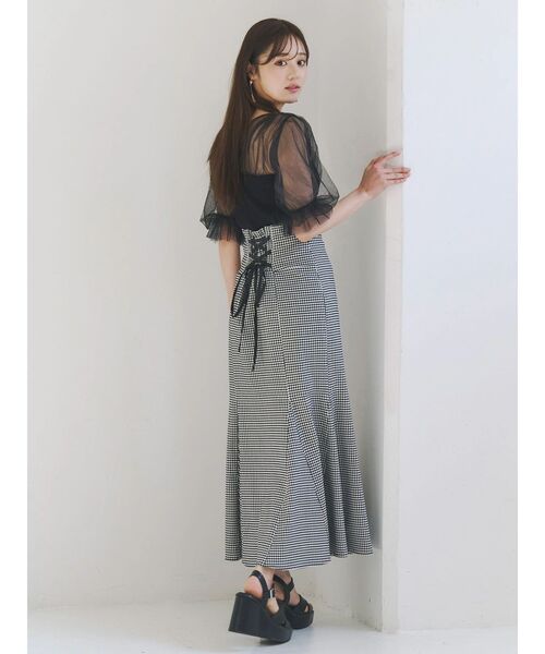 MERCURYDUO(マーキュリーデュオ)の「バックレースアップストレッチマーメイドスカート(スカート・レディース・その他1・MEDIUM/SMALL)」の13枚目の写真