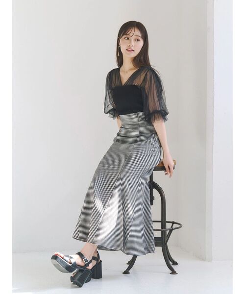 MERCURYDUO(マーキュリーデュオ)の「バックレースアップストレッチマーメイドスカート(スカート・レディース・その他1・MEDIUM/SMALL)」の14枚目の写真