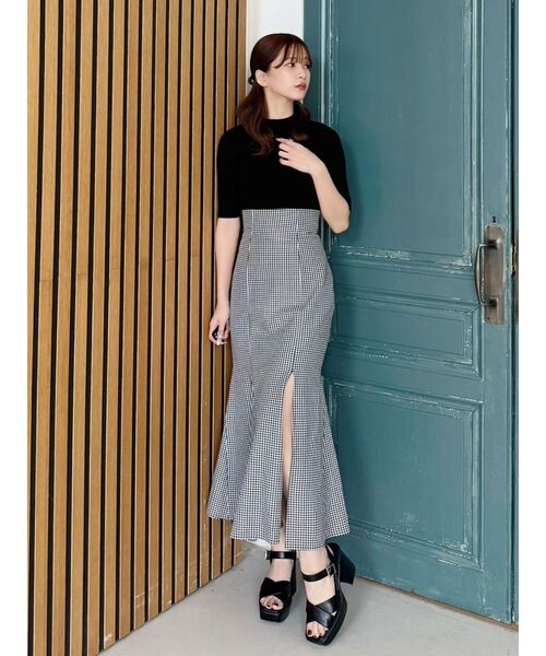 MERCURYDUO(マーキュリーデュオ)の「バックレースアップストレッチマーメイドスカート(スカート・レディース・その他1・MEDIUM/SMALL)」の15枚目の写真