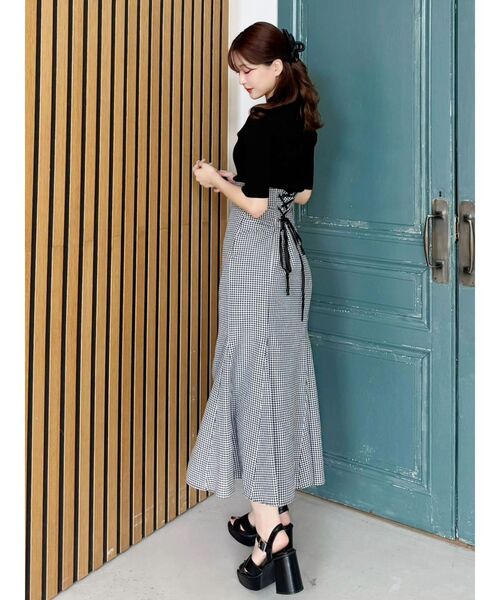 MERCURYDUO(マーキュリーデュオ)の「バックレースアップストレッチマーメイドスカート(スカート・レディース・その他1・MEDIUM/SMALL)」の16枚目の写真