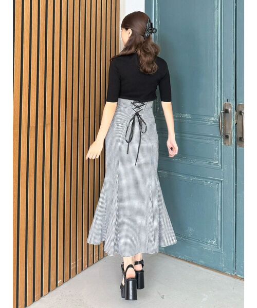 MERCURYDUO(マーキュリーデュオ)の「バックレースアップストレッチマーメイドスカート(スカート・レディース・その他1・MEDIUM/SMALL)」の17枚目の写真