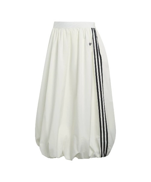 adidas(アディダス)の「adidas originals BALLOON LONG SKIRT(アディダスオリジナルス バルーン ロング スカート)(スカート・レディース・オフホワイト・SMALL/MEDIUM/LARGE)」の2枚目の写真