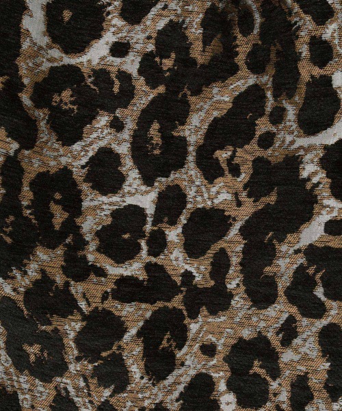 No Rain No Rainbow(ノーレインノーレインボー)の「mp14814-leopard pattern gobelin shorts ショートパンツ(NR26S-06)(その他パンツ・メンズ・グレー/ブラウン/グリーン・XL/L/M/S)」の10枚目の写真