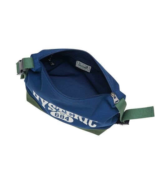 HYSTERIC GLAMOUR（ヒステリックグラマー）の「EVIL COLLEGE ポーチ（ポーチ・メンズ・ブラック/ネイビー/グリーン・FREE）」の7枚目の写真