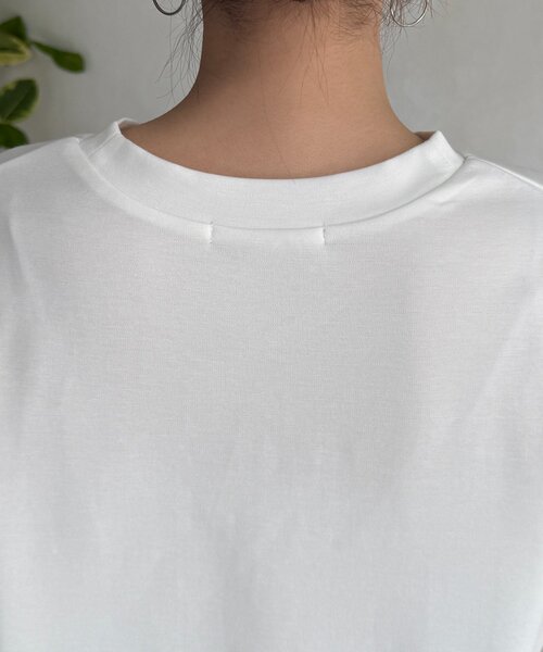 Chez toi(シェトワ)の「袖切替ポンチプルオーバー(Tシャツ/カットソー・レディース・オフホワイト/グレー/イエロー・FREE)」の16枚目の写真