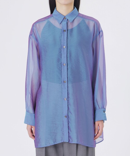 LOVELESS（ラブレス）の「シャンブルシアーシャツ（シャツ/ブラウス・レディース・ブルー系その他3・36）」の8枚目の写真