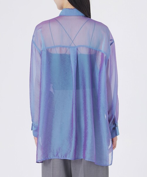 LOVELESS（ラブレス）の「シャンブルシアーシャツ（シャツ/ブラウス・レディース・ブルー系その他3・36）」の9枚目の写真