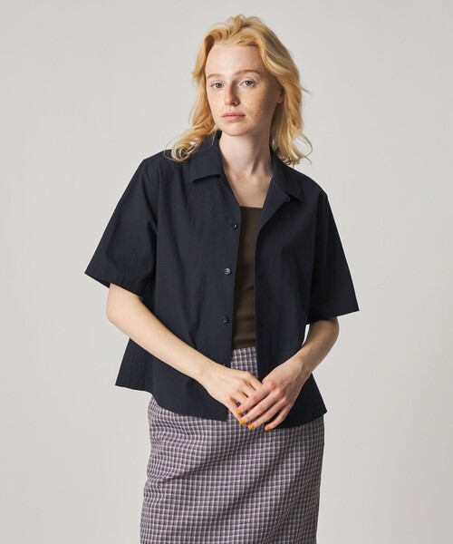 Steven Alan＞コットン ショートスリーブ シャツ（シャツ/ブラウス