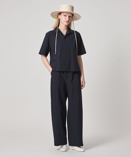 Steven Alan(スティーブンアラン)の「<Steven Alan>コットン ショートスリーブ シャツ(シャツ/ブラウス・レディース・ネイビー/ダークブラウン・M/S)」の16枚目の写真