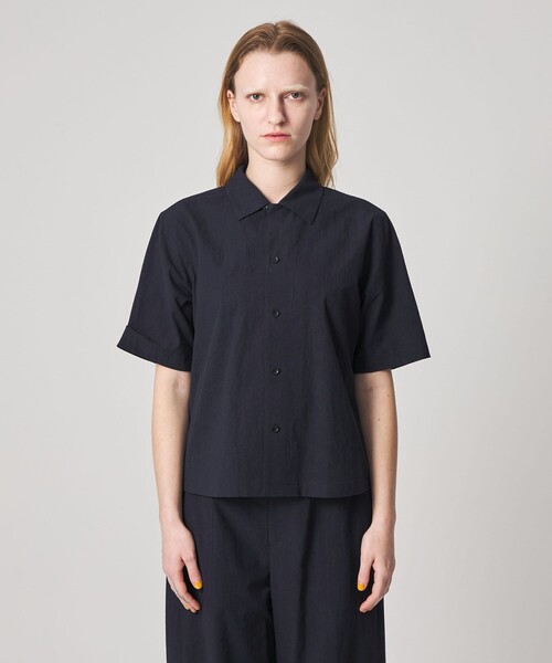 Steven Alan(スティーブンアラン)の「<Steven Alan>コットン ショートスリーブ シャツ(シャツ/ブラウス・レディース・ネイビー/ダークブラウン・M/S)」の20枚目の写真