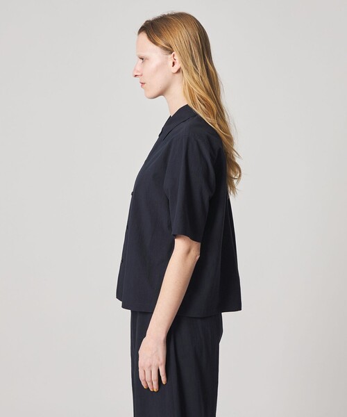 Steven Alan(スティーブンアラン)の「<Steven Alan>コットン ショートスリーブ シャツ(シャツ/ブラウス・レディース・ネイビー/ダークブラウン・M/S)」の21枚目の写真