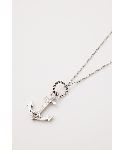 LAGUA GEM（ラグアジェム）の「ANCHOR CHARM ネックレス（ネックレス・レディース・シルバー・FREE）」の3枚目の写真