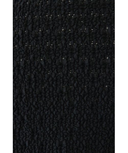 RIM.ARK（リムアーク）の「【PRE ORDER】Shirring lace compact tops シャーリングレース コンパクト トップス（ニット/セーター・レディース・ホワイト/ブラック・FREE）」の13枚目の写真