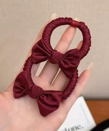 レディースのヘアゴム（レッド/赤色系）ファッション通販 - ZOZOTOWN