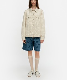 marimekko（マリメッコ）の「【Maridenim】 Murros Unikko / Coat（デニムジャケット）」