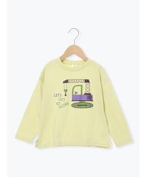 Samansa Mos2 Lagom（サマンサモスモスラーゴム）の「はたらく車プリントロンT（Tシャツ/カットソー）」