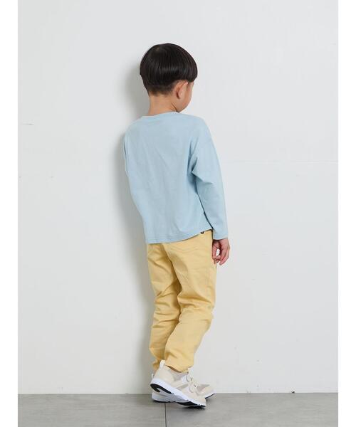 Samansa Mos2 Lagom(サマンサモスモスラーゴム)の「はたらく車プリントロンT(Tシャツ/カットソー・キッズ・イエロー/ネイビー/サックスブルー・95/120/110/100/130)」の11枚目の写真