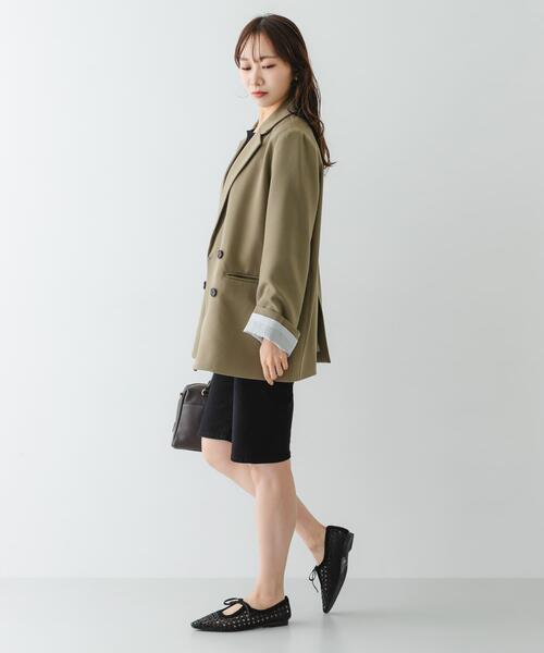 RODE SKO（ロデスコ）の「『MADE IN JAPAN』1センチパナマリボンパンプス（パンプス・レディース・キャメル/ブラック/オフホワイト・36/38/37）」の8枚目の写真