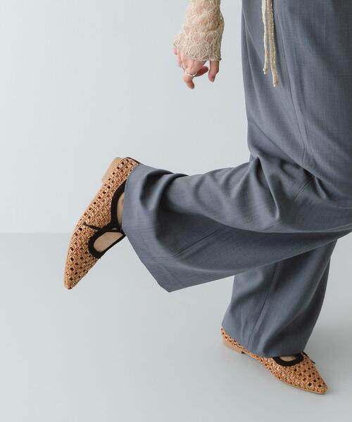 RODE SKO（ロデスコ）の「『MADE IN JAPAN』1センチパナマリボンパンプス（パンプス・レディース・キャメル/ブラック/オフホワイト・36/38/37）」の21枚目の写真