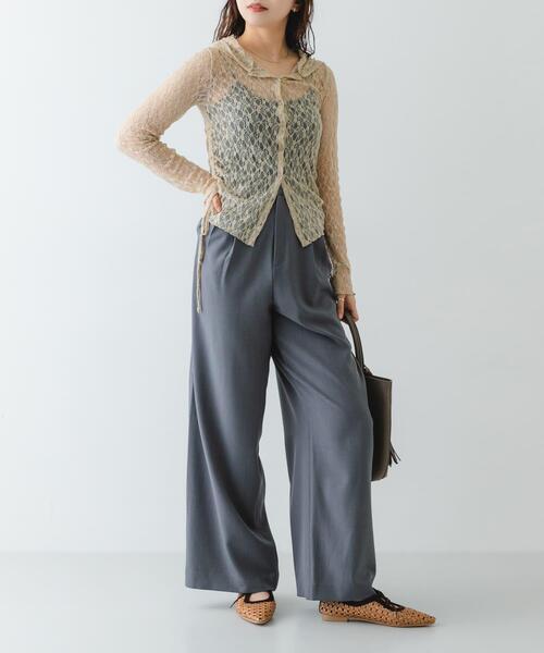 RODE SKO（ロデスコ）の「『MADE IN JAPAN』1センチパナマリボンパンプス（パンプス・レディース・キャメル/ブラック/オフホワイト・36/38/37）」の22枚目の写真