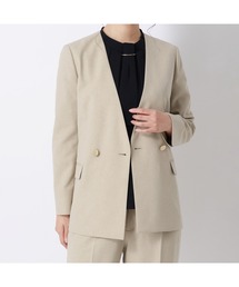 スーツスクエア　レディーススーツ上下セット　ベージュ系 SUIT SQUARE｜スーツスクエア（レディース）のスーツジャケット