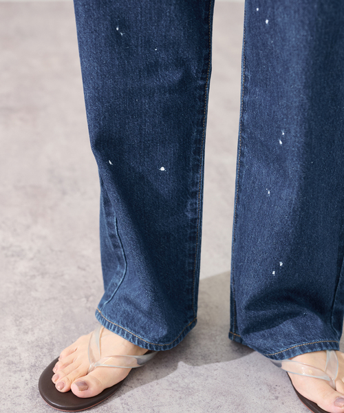 FRAMeWORK(フレームワーク)の「JOHNBULL/ジョンブル デニムワイドイージーパンツ(デニムパンツ・レディース・ダークブルー/スミクロ・MEDIUM/SMALL)」の19枚目の写真