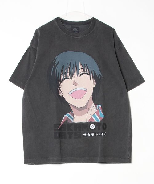 THE SUGAR PUNCH(ザシュガーパンチ)の「THE SUGAR PUNCH/ザ シュガー パンチ/SAKAMOTO DAYS S/S T-Shirt (NAGUMO)/TSDM25SM013(Tシャツ/カットソー・メンズ・ブラック・M)」の1枚目の写真