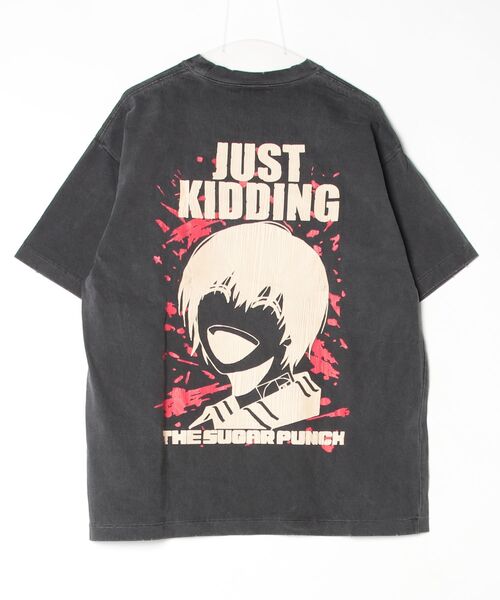 THE SUGAR PUNCH(ザシュガーパンチ)の「THE SUGAR PUNCH/ザ シュガー パンチ/SAKAMOTO DAYS S/S T-Shirt (NAGUMO)/TSDM25SM013(Tシャツ/カットソー・メンズ・ブラック・M)」の2枚目の写真