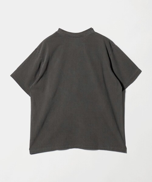 KURO(クロ)の「<KURO>ROUND SHAPE DYED TEE K&R/プリント Tシャツ(Tシャツ/カットソー・メンズ・ブラック・M/L)」の2枚目の写真
