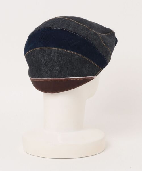 Retter(レッター)の「RETTER/レッター 12oz denim hunt(ハンチング/ベレー帽・レディース・インディゴブルー・FREE)」の10枚目の写真