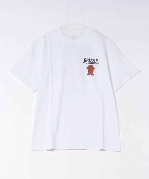 GRIZZLY（グリズリー）の「【ムラサキスポーツ限定】GRIZZLY/グリズリー 半袖 Tシャツ CLASSIC BEAR SST G26SS-2431（Tシャツ/カットソー・レディース・ホワイト/イエロー/ブラック・L/M）」の10枚目の写真