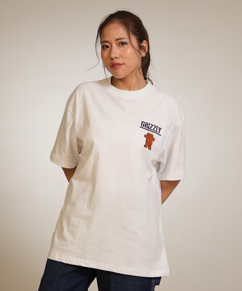 GRIZZLY（グリズリー）の「【ムラサキスポーツ限定】GRIZZLY/グリズリー 半袖 Tシャツ CLASSIC BEAR SST G26SS-2431（Tシャツ/カットソー・レディース・ホワイト/イエロー/ブラック・L/M）」の5枚目の写真