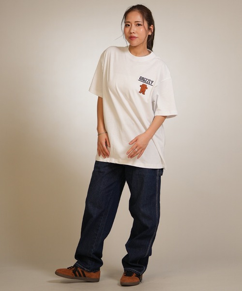 GRIZZLY（グリズリー）の「【ムラサキスポーツ限定】GRIZZLY/グリズリー 半袖 Tシャツ CLASSIC BEAR SST G26SS-2431（Tシャツ/カットソー・レディース・ホワイト/イエロー/ブラック・L/M）」の7枚目の写真