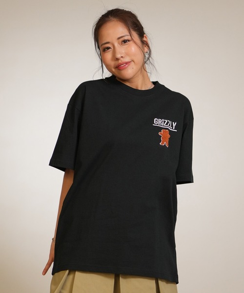 GRIZZLY（グリズリー）の「【ムラサキスポーツ限定】GRIZZLY/グリズリー 半袖 Tシャツ CLASSIC BEAR SST G26SS-2431（Tシャツ/カットソー・レディース・ホワイト/イエロー/ブラック・L/M）」の11枚目の写真