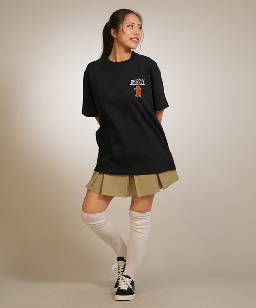GRIZZLY（グリズリー）の「【ムラサキスポーツ限定】GRIZZLY/グリズリー 半袖 Tシャツ CLASSIC BEAR SST G26SS-2431（Tシャツ/カットソー・レディース・ホワイト/イエロー/ブラック・L/M）」の13枚目の写真