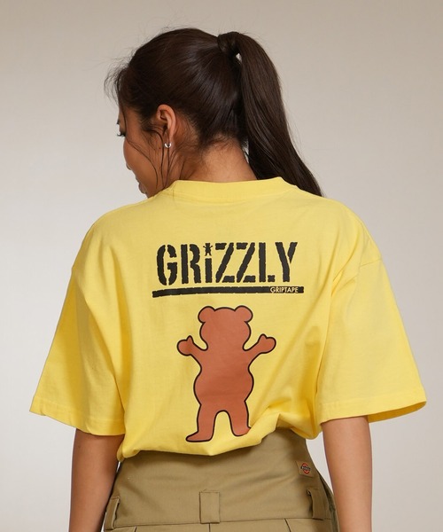 GRIZZLY（グリズリー）の「【ムラサキスポーツ限定】GRIZZLY/グリズリー 半袖 Tシャツ CLASSIC BEAR SST G26SS-2431（Tシャツ/カットソー・レディース・ホワイト/イエロー/ブラック・L/M）」の17枚目の写真