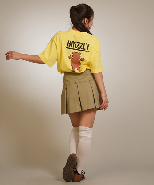 GRIZZLY（グリズリー）の「【ムラサキスポーツ限定】GRIZZLY/グリズリー 半袖 Tシャツ CLASSIC BEAR SST G26SS-2431（Tシャツ/カットソー・レディース・ホワイト/イエロー/ブラック・L/M）」の19枚目の写真