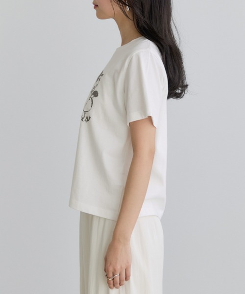 VIS(ビス)の「【SWIMMER×VIS】アソートプリントTシャツ(Tシャツ/カットソー・レディース・ホワイト/チャコールグレー/ホワイト系その他・FREE)」の21枚目の写真