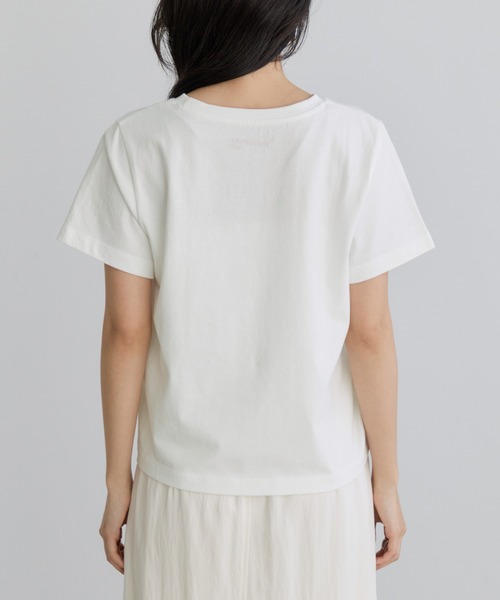 VIS(ビス)の「【SWIMMER×VIS】アソートプリントTシャツ(Tシャツ/カットソー・レディース・ホワイト/チャコールグレー/ホワイト系その他・FREE)」の22枚目の写真