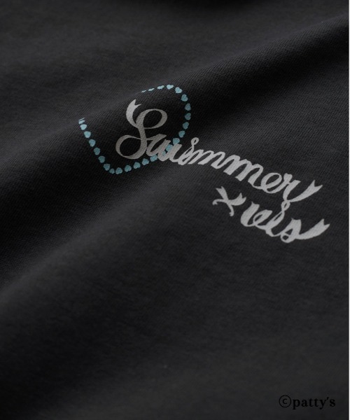 VIS(ビス)の「【SWIMMER×VIS】アソートプリントTシャツ(Tシャツ/カットソー・レディース・ホワイト/チャコールグレー/ホワイト系その他・FREE)」の16枚目の写真
