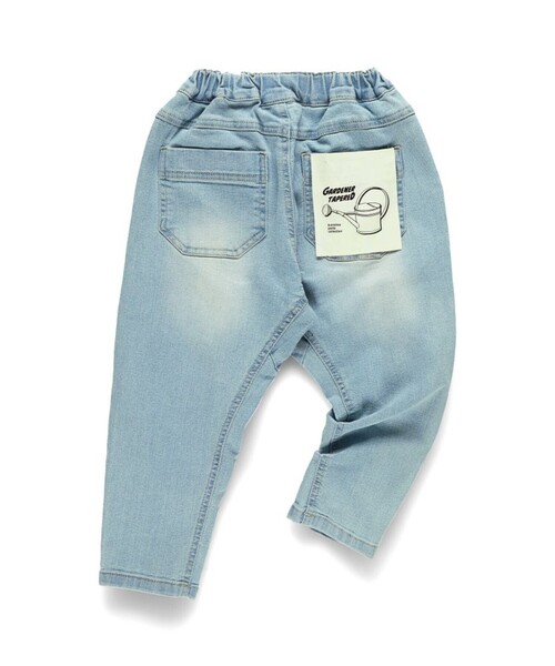 BRANSHES(ブランシェス)の「ガーデナーテーパードデニムパンツ(デニムパンツ・キッズ・グレー/ネイビー/ブルー/カラフル・100/140/110/120/150/130/90/80/160)」の11枚目の写真