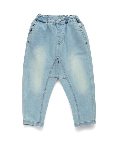 BRANSHES(ブランシェス)の「ガーデナーテーパードデニムパンツ(デニムパンツ・キッズ・グレー/ネイビー/ブルー/カラフル・100/140/110/120/150/130/90/80/160)」の18枚目の写真