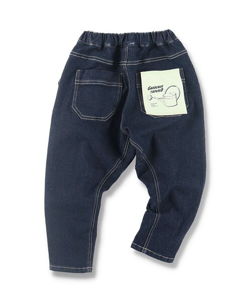 BRANSHES(ブランシェス)の「ガーデナーテーパードデニムパンツ(デニムパンツ・キッズ・グレー/ネイビー/ブルー/カラフル・100/140/110/120/150/130/90/80/160)」の19枚目の写真