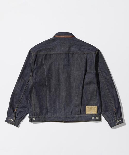 AVIREX(アヴィレックス)の「AVIREX HERITAGE DENIM Type-2 JACKET "LEATHER" / アヴィレックス ヘリテージデニム タイプツージャケット レザー(デニムジャケット・メンズ・ブラウン・36/38/40/42/44)」の16枚目の写真