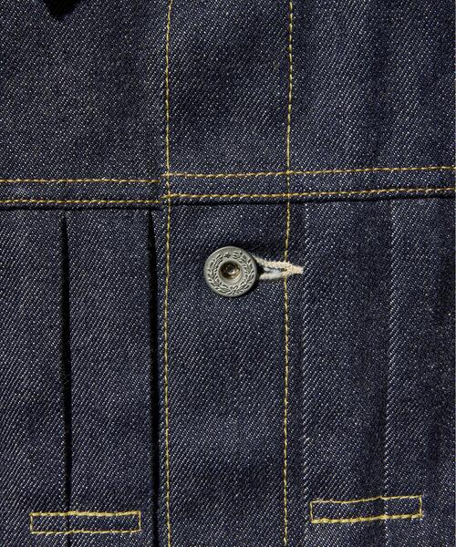 AVIREX(アヴィレックス)の「AVIREX HERITAGE DENIM Type-2 JACKET "LEATHER" / アヴィレックス ヘリテージデニム タイプツージャケット レザー(デニムジャケット・メンズ・ブラウン・36/38/40/42/44)」の19枚目の写真