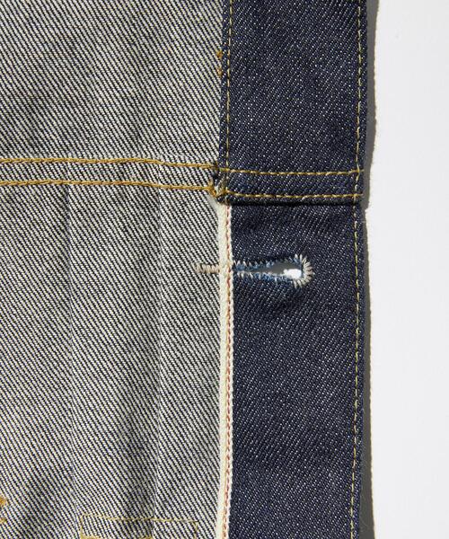 AVIREX(アヴィレックス)の「AVIREX HERITAGE DENIM Type-2 JACKET "LEATHER" / アヴィレックス ヘリテージデニム タイプツージャケット レザー(デニムジャケット・メンズ・ブラウン・36/38/40/42/44)」の20枚目の写真