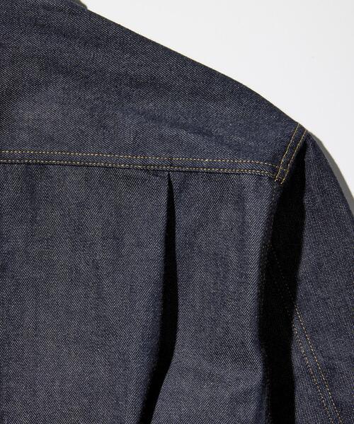 AVIREX(アヴィレックス)の「AVIREX HERITAGE DENIM Type-2 JACKET "LEATHER" / アヴィレックス ヘリテージデニム タイプツージャケット レザー(デニムジャケット・メンズ・ブラウン・36/38/40/42/44)」の21枚目の写真