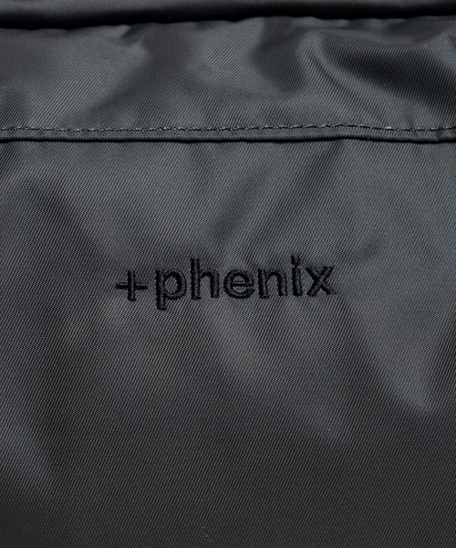 +phenix(プラスフェニックス)の「+phenix(プラスフェニックス)EXPAND SHOULDER BAG 20+ / エクスパンド ショルダーバッグ(ショルダーバッグ・メンズ・グレー/ブラック・ONE SIZE)」の13枚目の写真