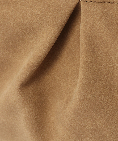 B.C STOCK（ベーセーストック）の「ギャザーデザインバッグ（ショルダーバッグ・レディース・ブラック/イエロー/ブラウン・FREE）」の13枚目の写真